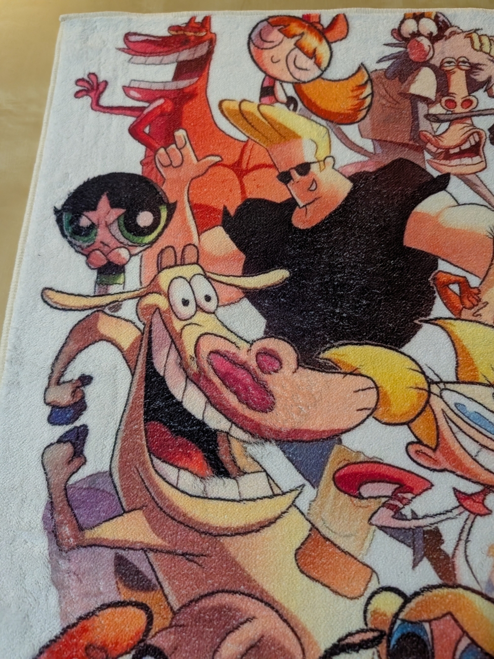 CARTOON NETWORK CHARACTERS THROW RUG NEW - Picture 4 of 8